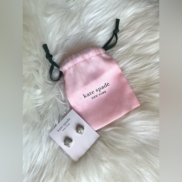 Kate Spade Glitter Opal Earrings - Picture 7 of 7